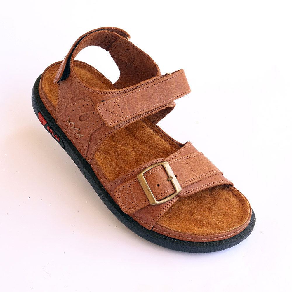 Men's Genuine suede leather Sandal - M18