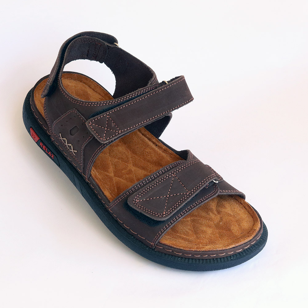 Men's Genuine suede leather Sandal - M19