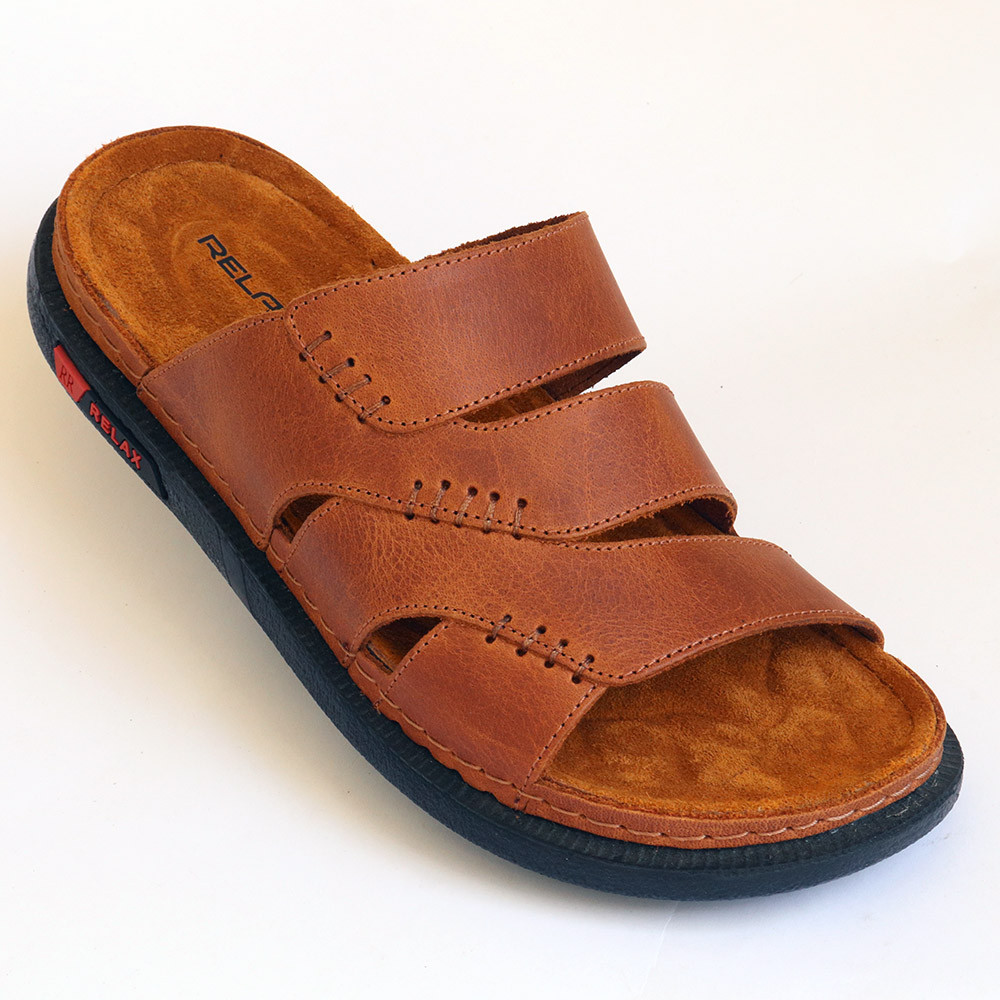 Men's Genuine leather Slipper - M10